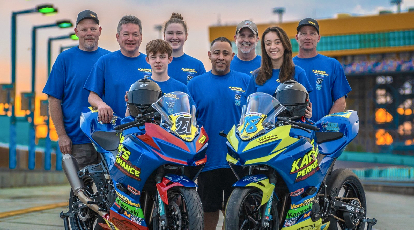Karns Performance Racing Announces It 2023 MotoAmerica Junior Cup Team