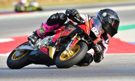 Rossi Moor Wins FIM European Mini Road Racing Championship, Sets New Lap Record