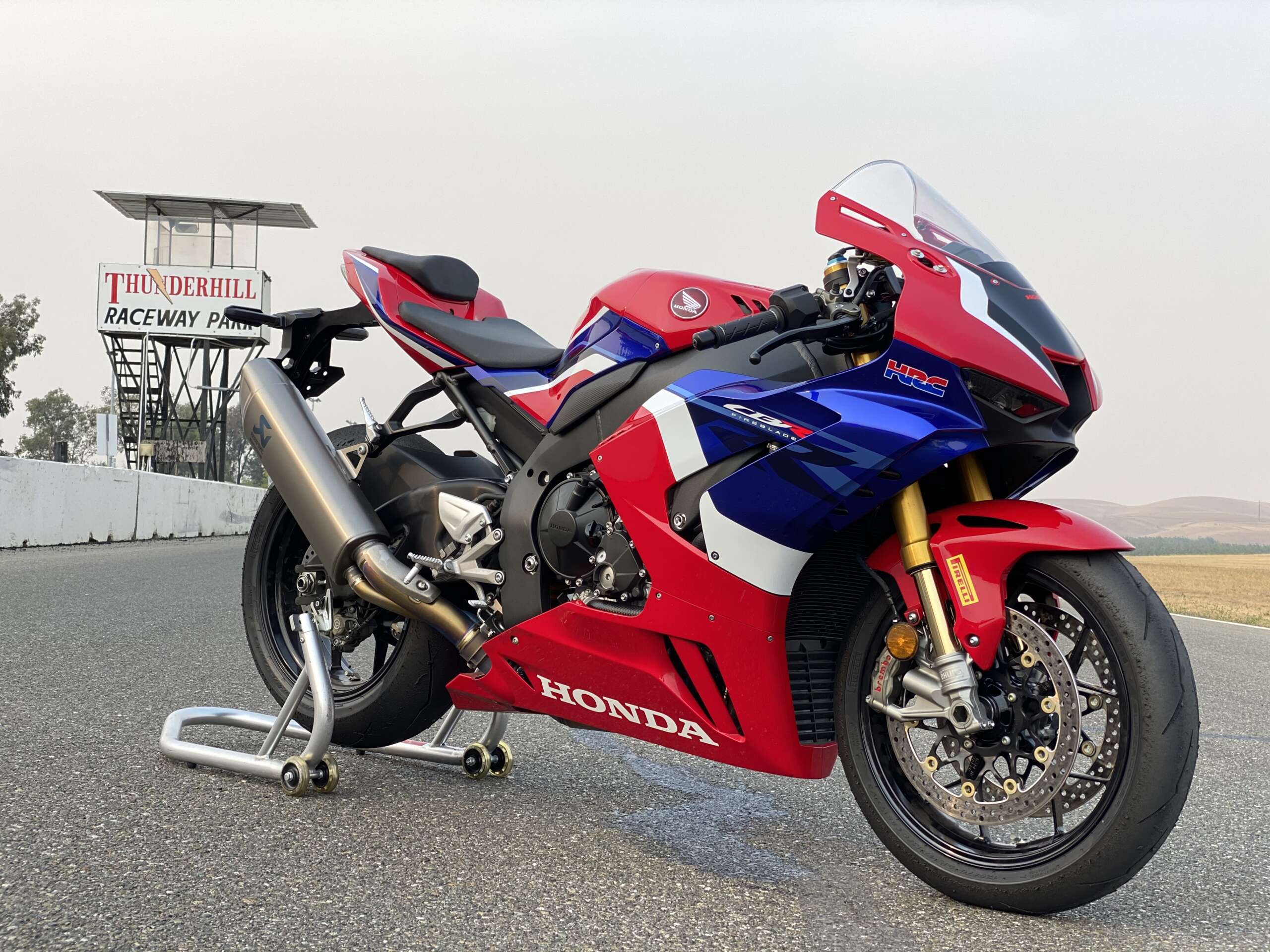 Uribe Rides The New Honda Fireblade SP