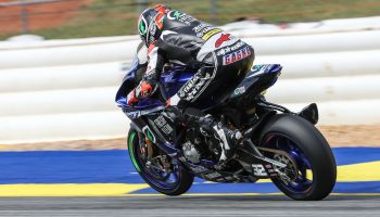 Gagne Leads Opening Day In HONOS Superbike At Road Atlanta