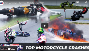 Video: Top MotoAmerica Crashes Of The Year