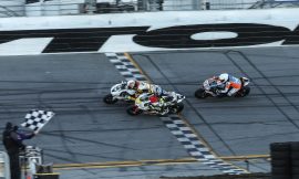 Paasch Wins Daytona 200 By .007 Of A Second
