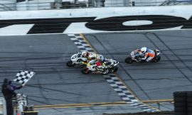 Paasch Wins Daytona 200 By .007 Of A Second