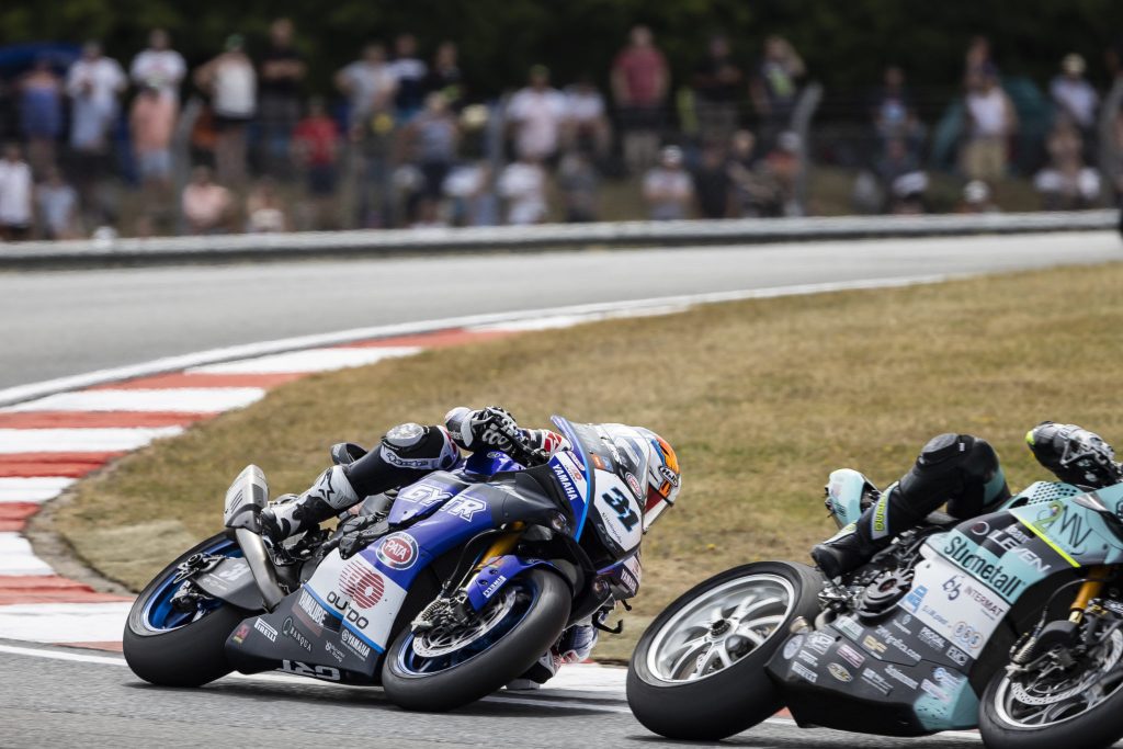 Read more about the article Gerloff 10th And 11th, Baz 9th In Both WorldSBK Races On Sunday At Donington