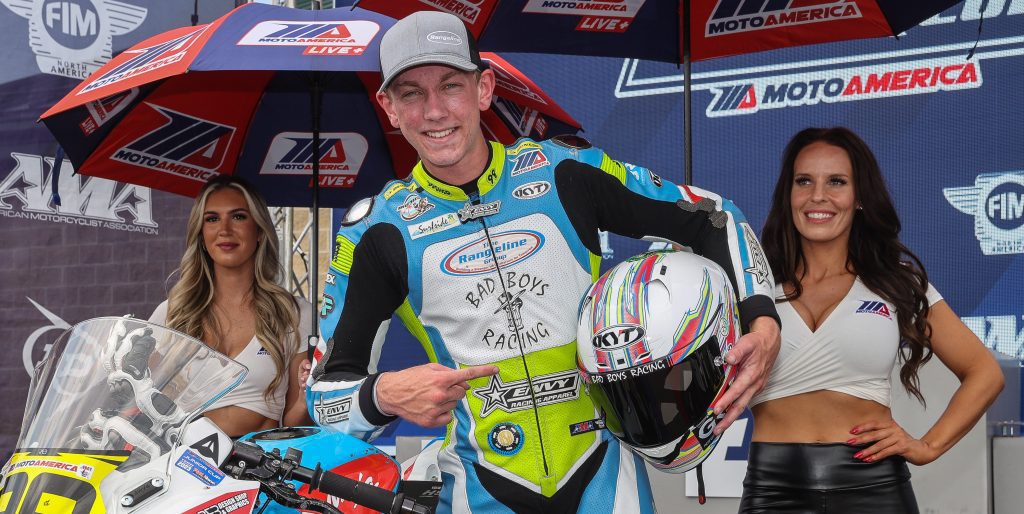 Read more about the article Junior Cup Champion Dreher To Pull Double Duty At NJMP In REV’IT! Twins Cup