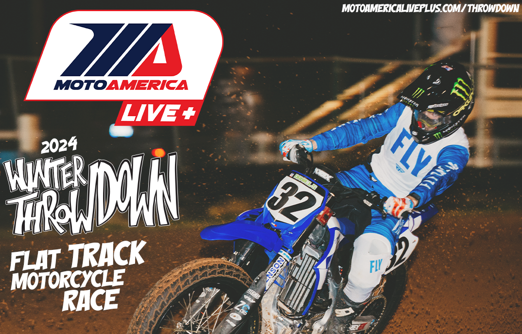 Winter Throwdown Flat Track Race To Be Shown On MotoAmerica Live+