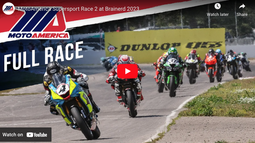 Read more about the article Full-Race Video: Supersport Race 2 From Brainerd International Raceway