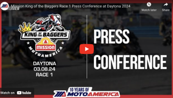 Video: Mission King Of The Baggers Race One Press Conference From Daytona