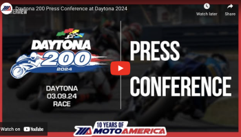Video: The Daytona 200 Press Conference From Daytona International Speedway
