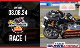 Full-Race Video: Mission King Of The Baggers Race One From Daytona International Speedway