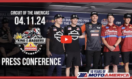 Video: Mission King Of The Baggers Pre-Race Press Conference