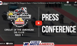 Video: Mission King Of The Baggers Race One Press Conference