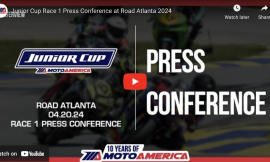 Junior Cup Race One Press Conference From Road Atlanta