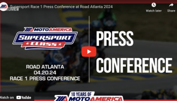 Video: Supersport Race One Press Conference From Road Atlanta