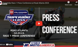 Video: Steel Commander Superbike Race One Press Conference From Road Atlanta