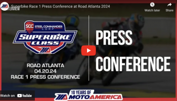 Video: Steel Commander Superbike Race One Press Conference From Road Atlanta