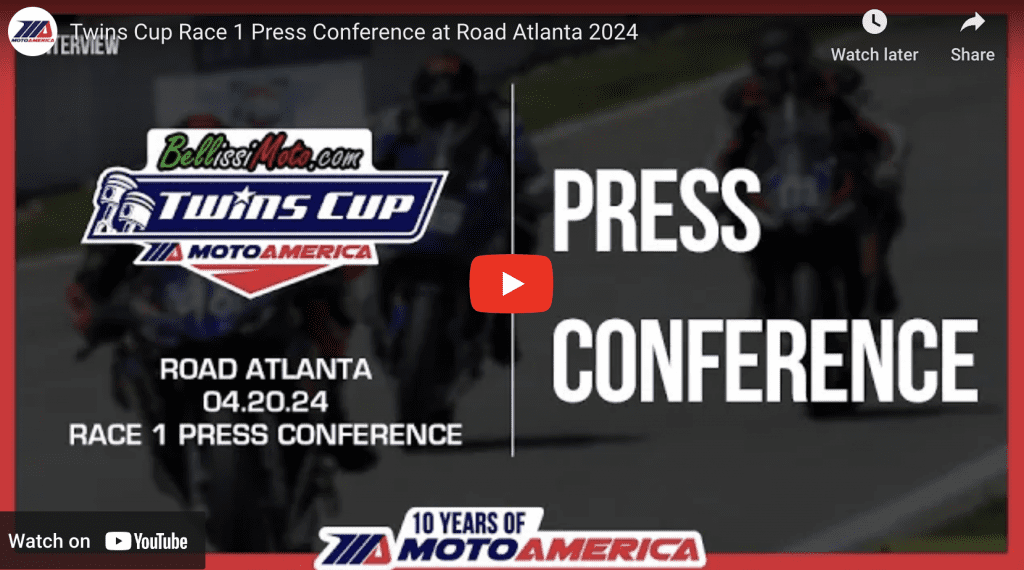 Read more about the article Video: Twins Cup Race One Press Conference From Road Atlanta
