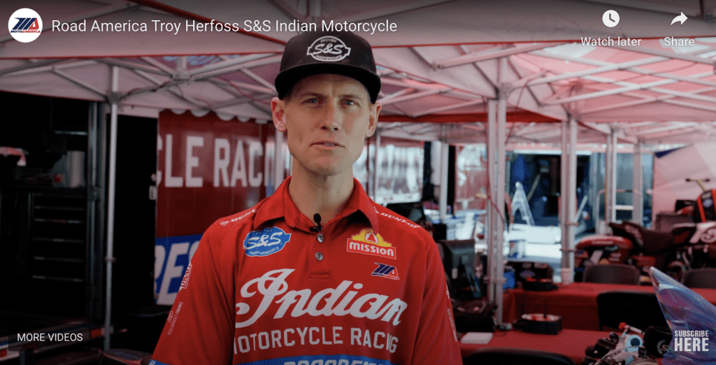 Read more about the article Video: Troy Herfoss Ready For Road America Round Of Mission King Of The Baggers