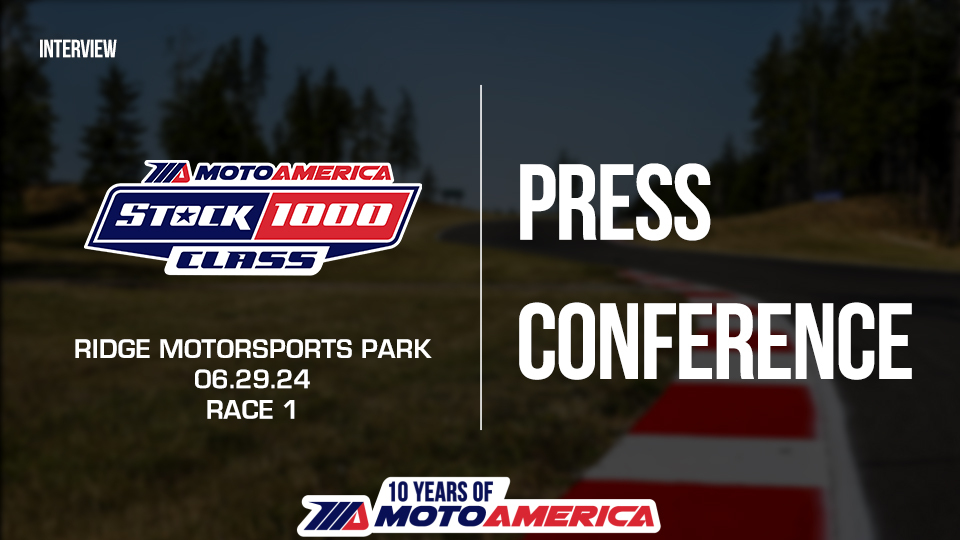Read more about the article Video: Stock 1000 Race One Press Conference From Ridge Motorsports Park