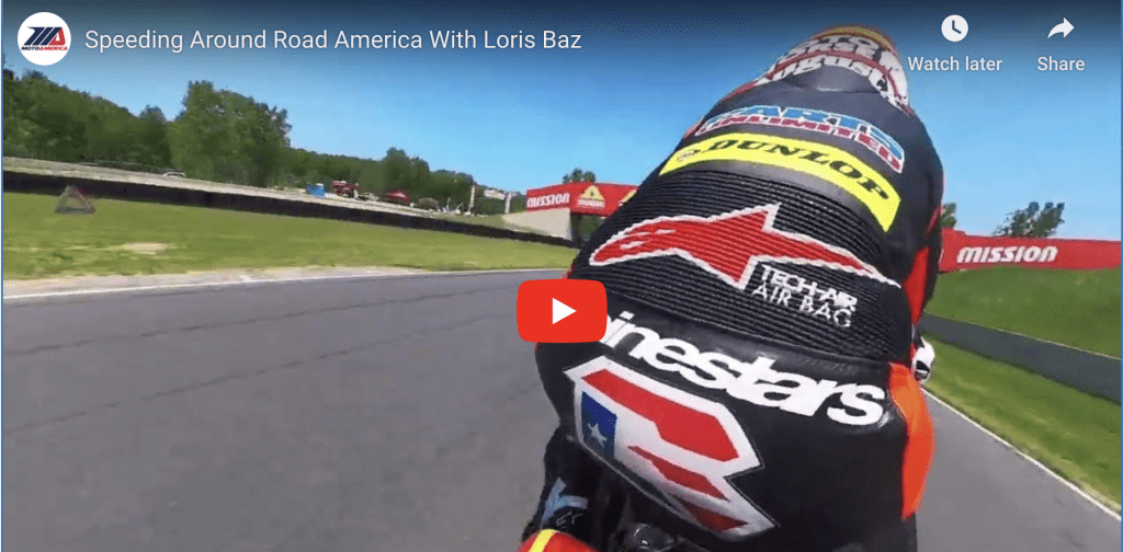 Read more about the article Video: Speeding Around Road America With Loris Baz