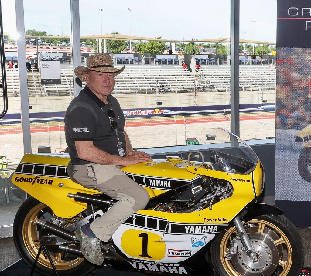 Read more about the article Three-Time 500cc Grand Prix World Champ Kenny Roberts To Ride His 1980 YZR500 At Goodwood Festival of Speed