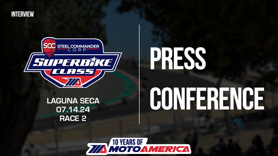 Read more about the article Video: Steel Commander Superbike Race Two Press Conference From WeatherTech Raceway Laguna Seca