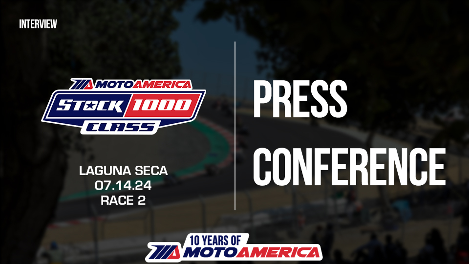 Read more about the article Video: Stock 1000 Race Two Press Conference From WeatherTech Raceway Laguna Seca
