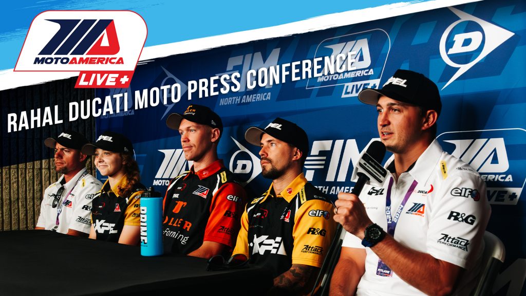 Read more about the article Video: Rahal Ducati Moto Press Conference Announcing Rider Lineup For 2025 Supersport Season