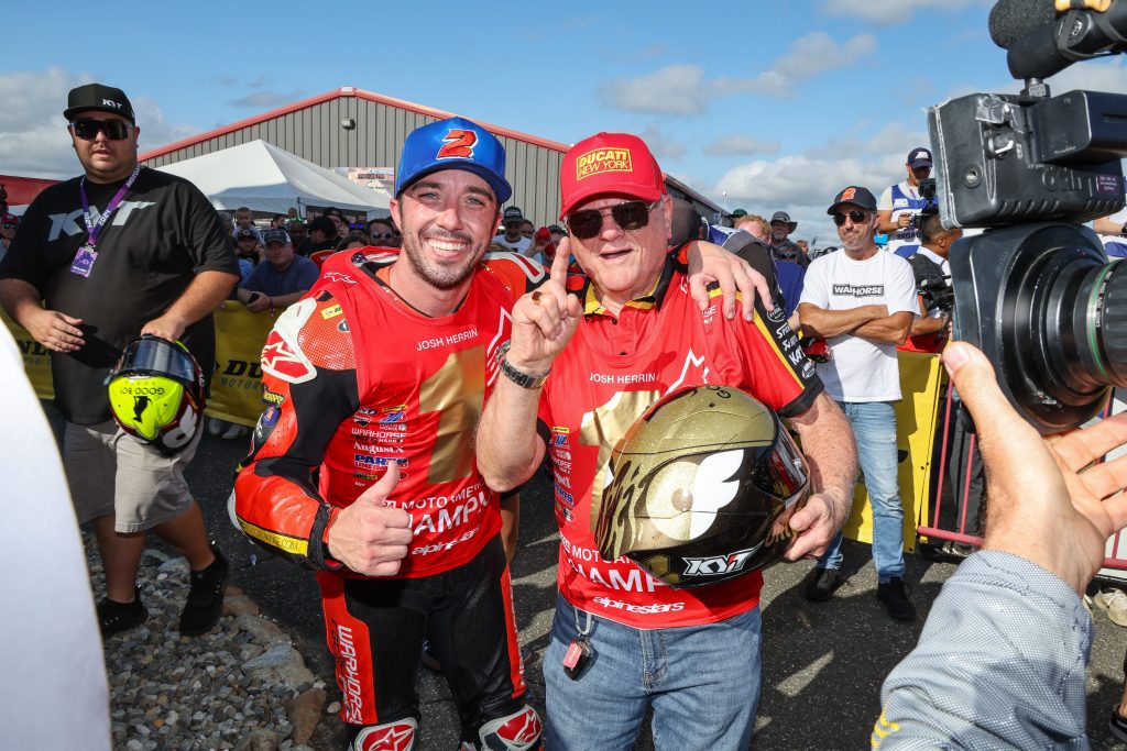 Read more about the article Herrin Takes 2024 MotoAmerica Superbike Title In Style