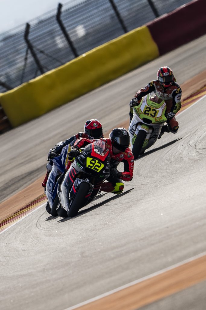 Read more about the article MotoAmerica’s Rossi Moor Has A Bittersweet Debut In FIM JuniorGP Moto2 At Aragón