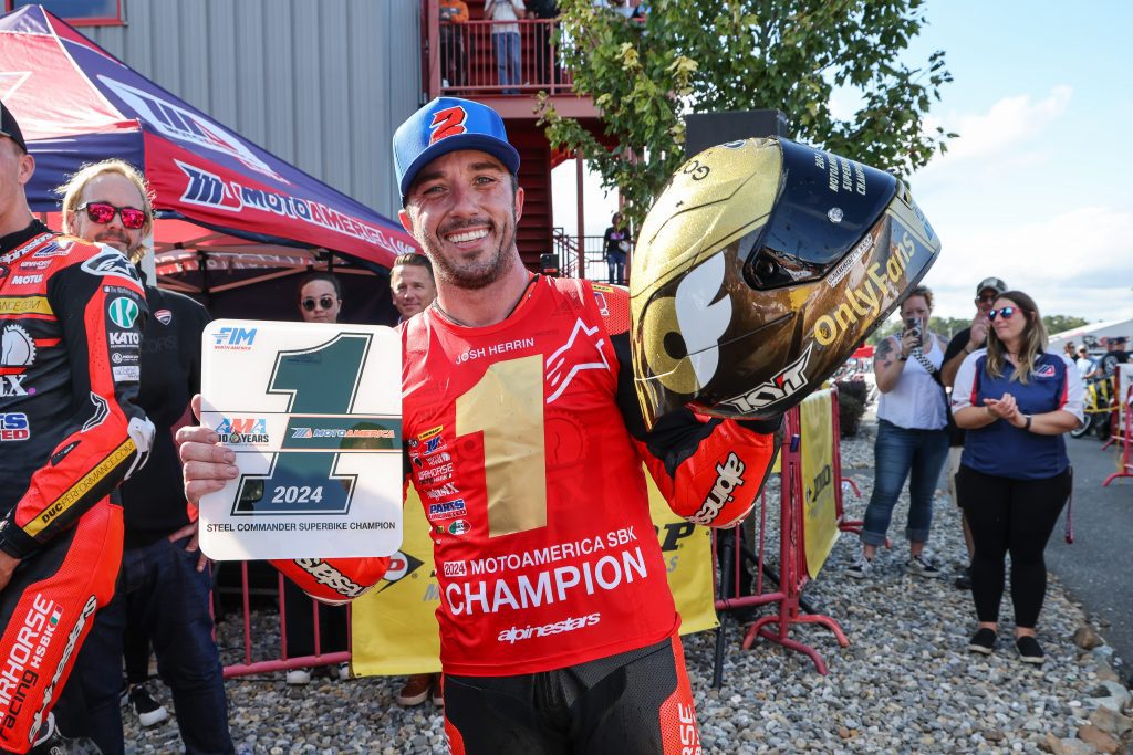 Read more about the article 2024 Superbike Champ Herrin Thanks The Corner Marshals & Volunteers