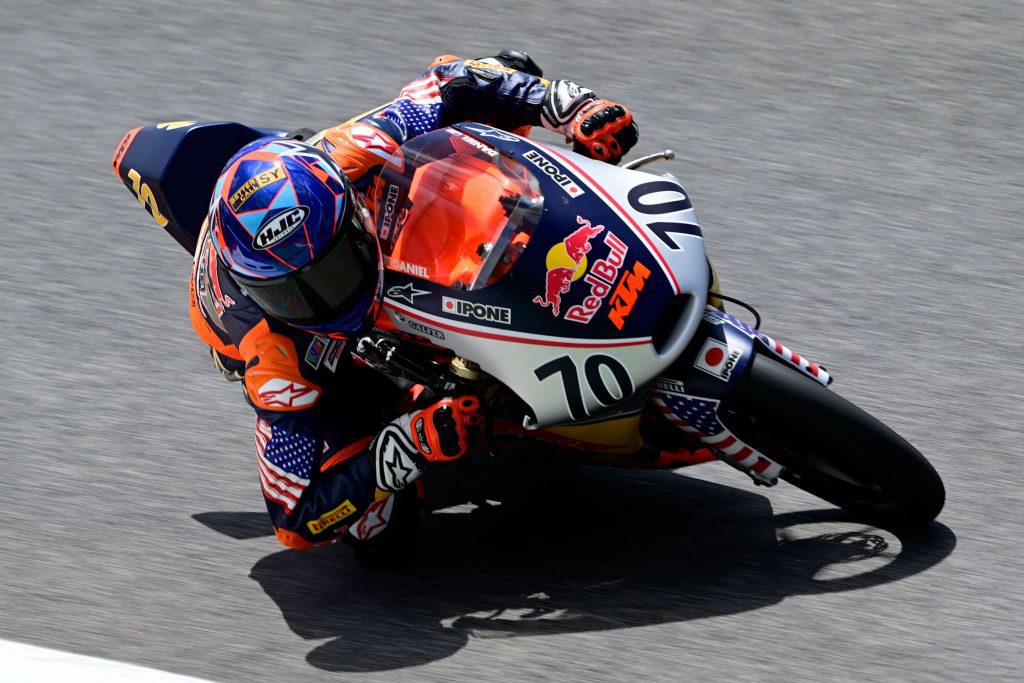 Read more about the article Kristian Daniel Jr. Will Represent The U.S. Again In Red Bull MotoGP Rookies Cup