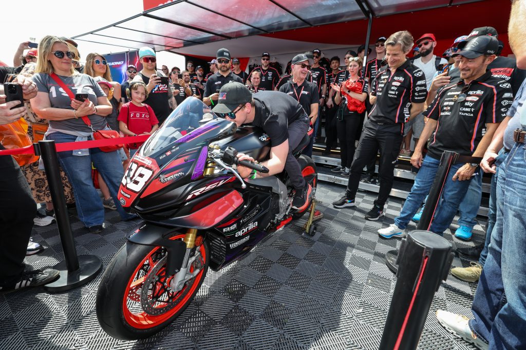 Read more about the article Cory Ventura To Race An Aprilia RSV4 1100 In Stock 1000