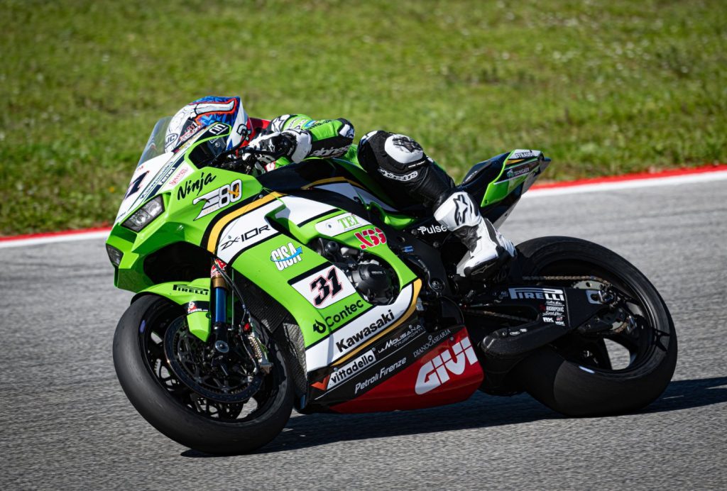 Read more about the article Garrett Gerloff Scores Points In WorldSBK Race One At Portimão