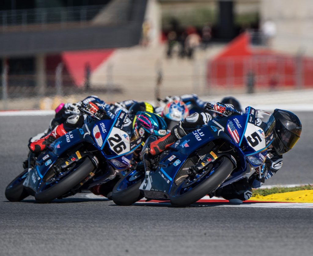 Read more about the article Championship Leader Chris Clark Makes History As The First American To Win An FIM R3 World Cup Race