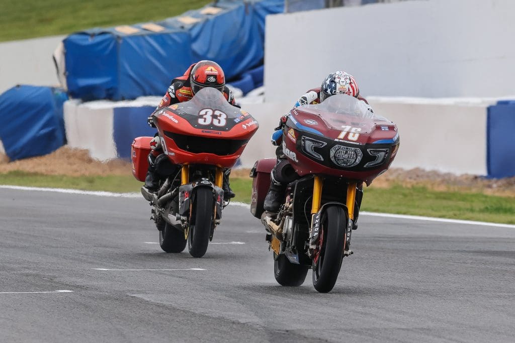 Read more about the article Baz Gets His First King Of The Baggers Win At Road Atlanta
