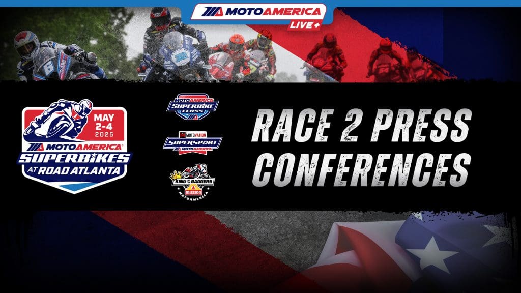 Read more about the article Video: Superbike, Supersport, And King Of The Baggers Race Two Press Conferences From Road Atlanta