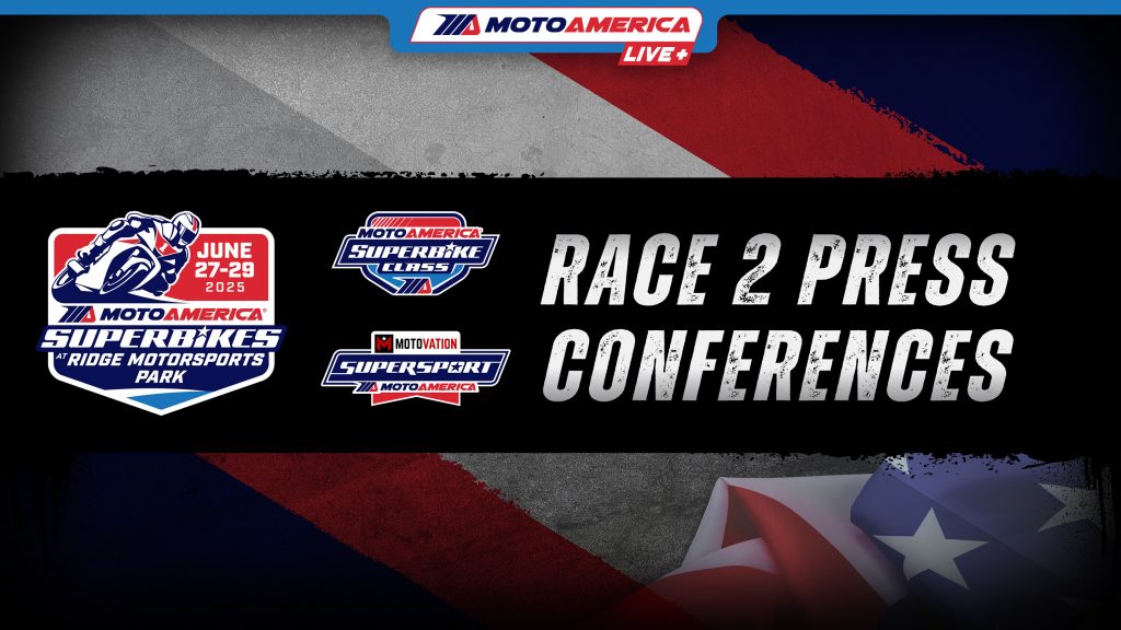 Read more about the article Video: Superbike And Supersport Race Two Press Conferences From Ridge Motorsports Park