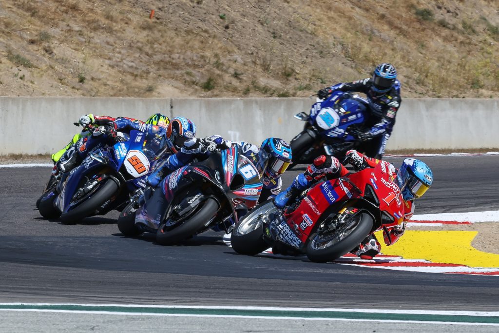 Read more about the article Herrin Nabs Fifth MotoAmerica Win In A Row At WeatherTech Raceway Laguna Seca