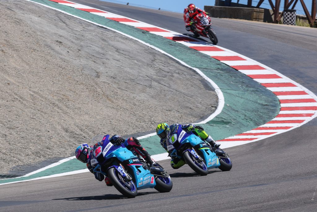 Read more about the article Davis Doubles In Supersport Action At WeatherTech Raceway Laguna Seca