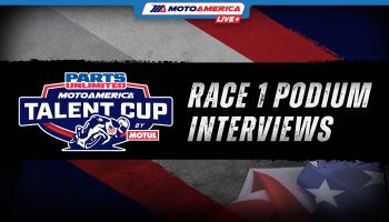 Video: Parts Unlimited Talent Cup By Motul Race One Podium Interviews From Mid-Ohio Sports Car Course