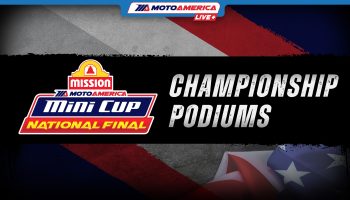 Video: Mission Mini Cup Championship Podium Celebrations From Road America’s Briggs & Stratton Motorplex