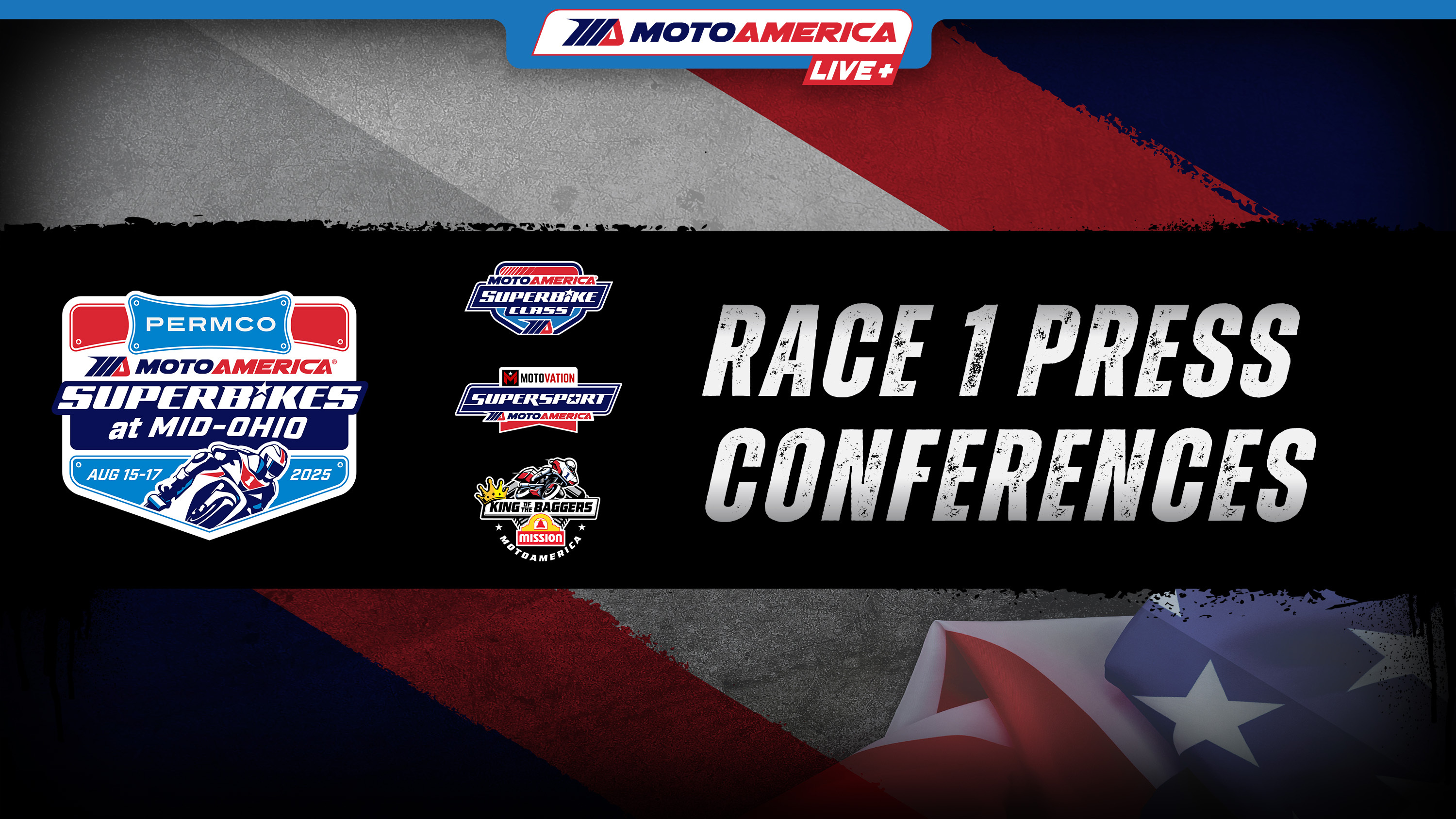 Read more about the article Video: Superbike, Supersport, And King Of The Baggers Race One Press Conferences From Mid-Ohio