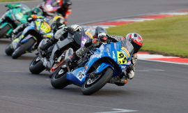 Gus Rodio Races LuxeStar VIP Suzuki In BSB’s National SportBike Class At Donington Park