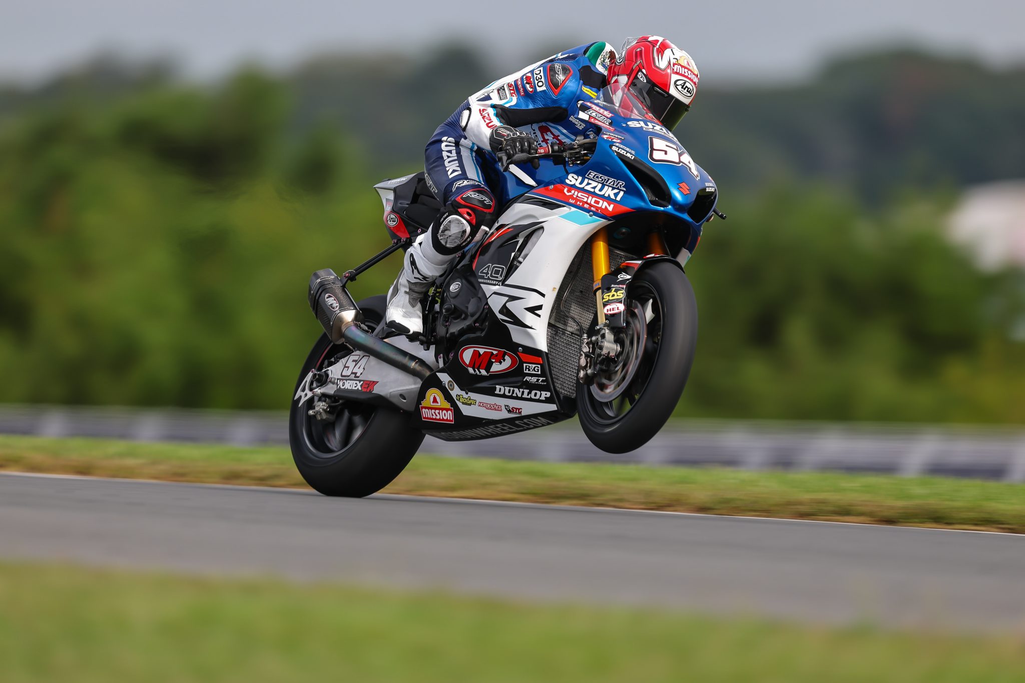 Vortex Racing And EK Chain Return As MotoAmerica Championship Partners For 2026. Photo by Brian J. Nelson
