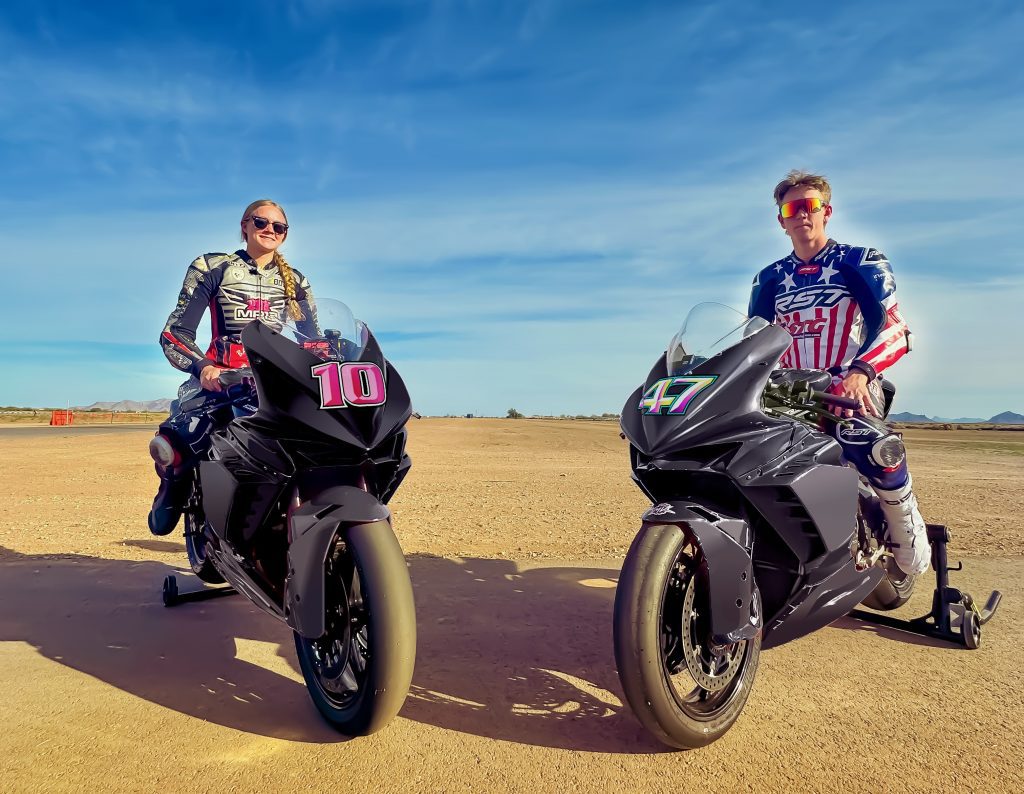 Read more about the article MP13 Doubles Up For Daytona 200 & Supersport Season With Ella & Avery Dreher On MV Agustas Supported By One Cure