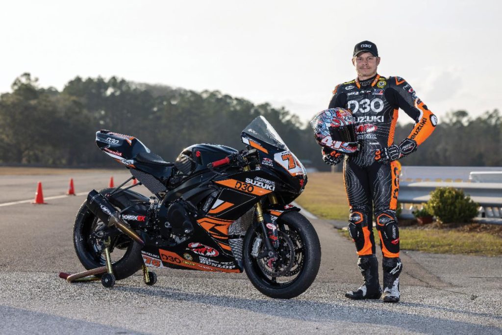 Read more about the article D3O To Protect Tyler Scott Aboard His D3O M4 ECSTAR Suzuki In This Week’s DAYTONA 200
