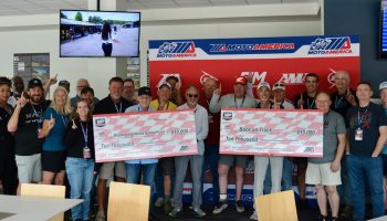 $20,000 Donated To Back On Track & Roadracing World Action Fund