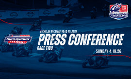 Video: Supersport Race Two Press Conference From Michelin Raceway Road Atlanta