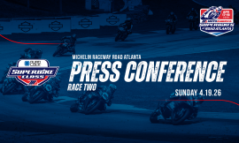 Video: Quad Lock Superbike Race Two Press Conference From Michelin Raceway Road Atlanta